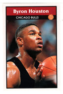 Byron Houston - Golden State Warriors (NBA Basketball) 1992-93 Panini Basketball Stickers # 7 Mint
