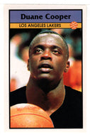 Duane Cooper - Los Angeles Lakers (NBA Basketball) 1992-93 Panini Basketball Stickers # 8 Mint