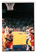 Eastern Playoffs (Action scene right) (NBA Basketball) 1992-93 Panini Basketball Stickers # 14 Mint