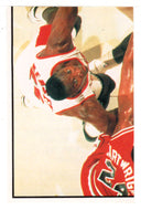 Finals (Action scene - Michael Jordan) (NBA Basketball) 1992-93 Panini Basketball Stickers # 16 Mint