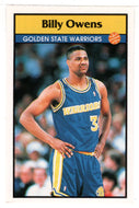 Billy Owens - Golden State Warriors (NBA Basketball) 1992-93 Panini Basketball Stickers # 23 Mint