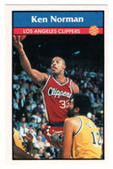 Ken Norman - Los Angeles Clippers (NBA Basketball) 1992-93 Panini Basketball Stickers # 29 Mint