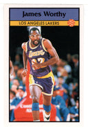 James Worthy - Los Angeles Lakers (NBA Basketball) 1992-93 Panini Basketball Stickers # 33 Mint