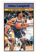 Elden Campbell - Los Angeles Lakers (NBA Basketball) 1992-93 Panini Basketball Stickers # 37 Mint