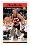 Clyde Drexler - Portland Trail Blazers (NBA Basketball) 1992-93 Panini Basketball Stickers # 46 Mint