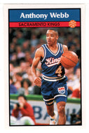 Spud Webb - Sacramento Kings (NBA Basketball) 1992-93 Panini Basketball Stickers # 54 Mint