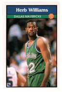 Herb Williams - Dallas Mavericks (NBA Basketball) 1992-93 Panini Basketball Stickers # 63 Mint