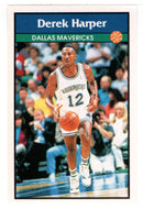 Derek Harper - Dallas Mavericks (NBA Basketball) 1992-93 Panini Basketball Stickers # 66 Mint