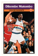 Dikembe Mutombo - Denver Nuggets (NBA Basketball) 1992-93 Panini Basketball Stickers # 71 Mint