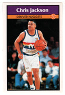 Chris Jackson - Denver Nuggets (NBA Basketball) 1992-93 Panini Basketball Stickers # 74 Mint
