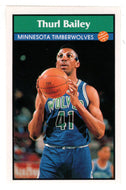 Thurl Bailey - Minnesota Timberwolves (NBA Basketball) 1992-93 Panini Basketball Stickers # 83 Mint