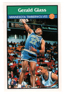 Gerald Glass - Minnesota Timberwolves (NBA Basketball) 1992-93 Panini Basketball Stickers # 85 Mint