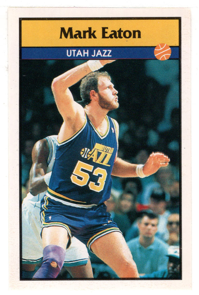 Mark Eaton - Utah Jazz (NBA Basketball) 1992-93 Panini Basketball Stickers # 103 Mint