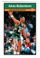 Alvin Robertson - Milwaukee Bucks (NBA Basketball) 1992-93 Panini Basketball Stickers # 109 Mint