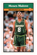 Moses Malone - Milwaukee Bucks (NBA Basketball) 1992-93 Panini Basketball Stickers # 110 Mint