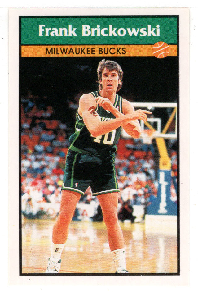 Frank Brickowski - Milwaukee Bucks (NBA Basketball) 1992-93 Panini Basketball Stickers # 112 Mint