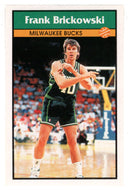 Frank Brickowski - Milwaukee Bucks (NBA Basketball) 1992-93 Panini Basketball Stickers # 112 Mint