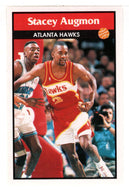 Stacey Augmon - Atlanta Hawks (NBA Basketball) 1992-93 Panini Basketball Stickers # 115 Mint