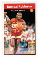 Rumeal Robinson - Atlanta Hawks (NBA Basketball) 1992-93 Panini Basketball Stickers # 116 Mint