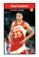 Paul Graham - Atlanta Hawks (NBA Basketball) 1992-93 Panini Basketball Stickers # 117 Mint