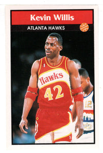 Kevin Willis - Atlanta Hawks (NBA Basketball) 1992-93 Panini Basketball Stickers # 119 Mint