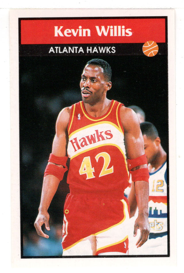 Kevin Willis - Atlanta Hawks (NBA Basketball) 1992-93 Panini Basketball Stickers # 119 Mint
