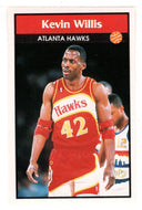 Kevin Willis - Atlanta Hawks (NBA Basketball) 1992-93 Panini Basketball Stickers # 119 Mint