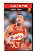 Duane Ferrell - Atlanta Hawks (NBA Basketball) 1992-93 Panini Basketball Stickers # 120 Mint