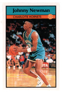 Johnny Newman - Charlotte Hornets (NBA Basketball) 1992-93 Panini Basketball Stickers # 125 Mint