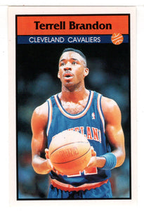 Terrell Brandon - Cleveland Cavaliers (NBA Basketball) 1992-93 Panini Basketball Stickers # 138 Mint