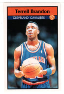 Terrell Brandon - Cleveland Cavaliers (NBA Basketball) 1992-93 Panini Basketball Stickers # 138 Mint