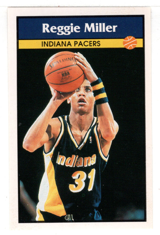 Reggie Miller - Indiana Pacers (NBA Basketball) 1992-93 Panini Basketball Stickers # 145 Mint