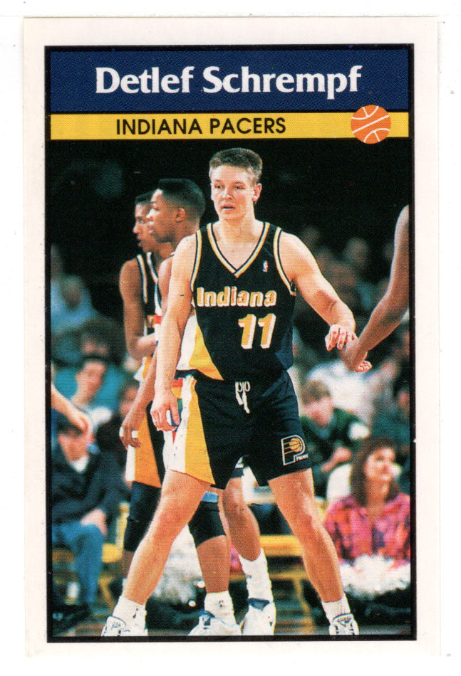 Detlef Schrempf - Indiana Pacers (NBA Basketball) 1992-93 Panini Basketball Stickers # 146 Mint