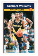 Micheal Williams - Indiana Pacers (NBA Basketball) 1992-93 Panini Basketball Stickers # 148 Mint