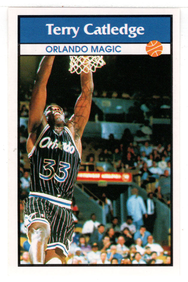 Terry Catledge - Orlando Magic (NBA Basketball) 1992-93 Panini Basketball Stickers # 154 Mint