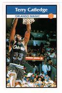 Terry Catledge - Orlando Magic (NBA Basketball) 1992-93 Panini Basketball Stickers # 154 Mint