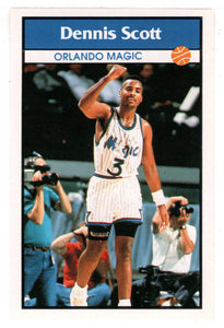 Dennis Scott - Orlando Magic (NBA Basketball) 1992-93 Panini Basketball Stickers # 156 Mint