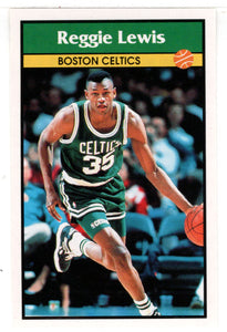 Reggie Lewis - Boston Celtics (NBA Basketball) 1992-93 Panini Basketball Stickers # 158 Mint