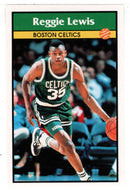 Reggie Lewis - Boston Celtics (NBA Basketball) 1992-93 Panini Basketball Stickers # 158 Mint
