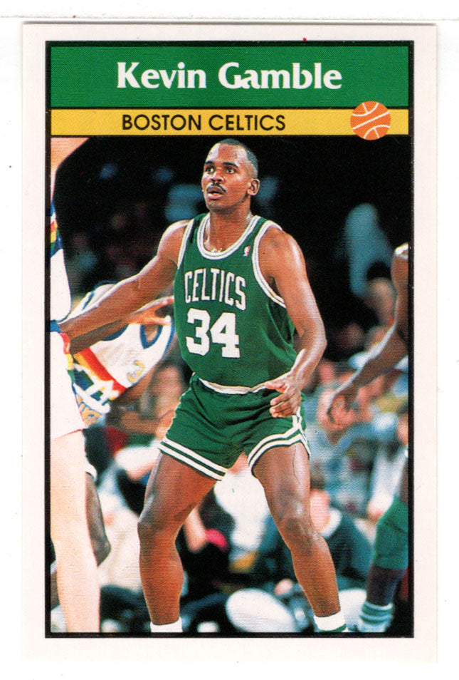 Kevin Gamble - Boston Celtics (NBA Basketball) 1992-93 Panini Basketball Stickers # 160 Mint
