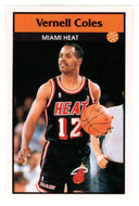 Bimbo Coles - Miami Heat (NBA Basketball) 1992-93 Panini Basketball Stickers # 167 Mint