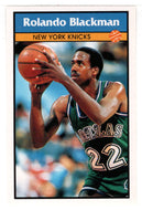 Rolando Blackman - New York Knicks (NBA Basketball) 1992-93 Panini Basketball Stickers # 180 Mint