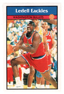 Ledell Eackles - Washington Bullets (NBA Basketball) 1992-93 Panini Basketball Stickers # 190 Mint
