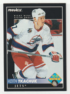 Keith Tkachuk - Winnipeg Jets (NHL Hockey Card) 1992-93 Pinnacle Bilingual # 222 Mint