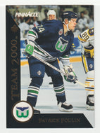 Patrick Poulin - Hartford Whalers - Team 2000 (NHL Hockey Card) 1992-93 Pinnacle Bilingual # 14 Mint