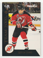Kevin Todd - New Jersey Devils - Team 2000 (NHL Hockey Card) 1992-93 Pinnacle Bilingual # 22 Mint