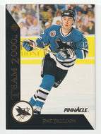 Pat Falloon - San Jose Sharks - Team 2000 (NHL Hockey Card) 1992-93 Pinnacle Bilingual # 26 Mint
