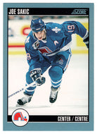 Joe Sakic - Quebec Nordiques (NHL Hockey Card) 1992-93 Score Canadian # 240 Mint