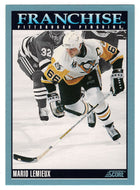 Mario Lemieux - Pittsburgh Penguins - Franchise Player (NHL Hockey Card) 1992-93 Score Canadian # 433 Mint