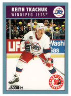 Keith Tkachuk - Winnipeg Jets - Top Prospects (NHL Hockey Card) 1992-93 Score Canadian # 450 Mint